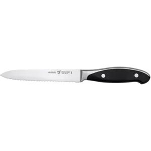 J.A. Henckels International HENCKELS Forged Synergy 5-in. Serrated Utility Knife, Grey