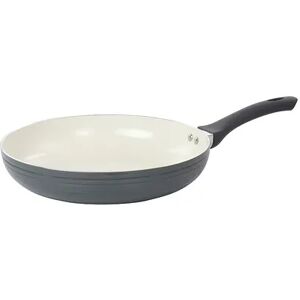 Oster Cocina Ridge Valley 12 Inch Aluminum Nonstick Frying Pan in Grey