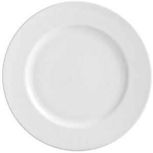 10 Strawberry Street Royal White 6 pc. Oversized Dinner Plate Set