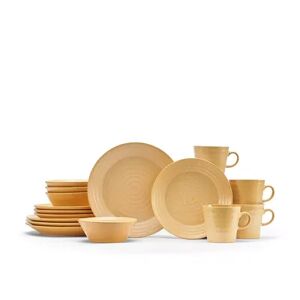 Baumatic Orla 16 pc. Dinnerware Set, Yellow