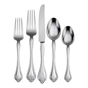 Oneida Boutonniere 20 pc. Flatware Set, Multicolor