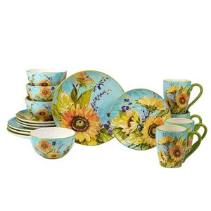 Certified International Sun Garden 16 pc. Dinnerware Set, Multicolor