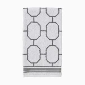 Vern Yip by SKL Home Lithgow Bath Towel, Grey
