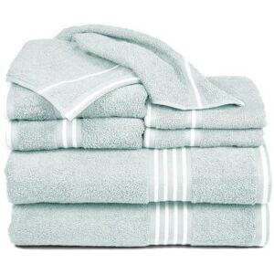 Portsmouth Home Rio 8-piece Bath Towel Set, Lt Green, 8PC SET