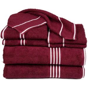 Portsmouth Home Rio 8-piece Bath Towel Set, Red, 8PC SET