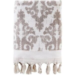 Saturday Knight, Ltd. Mirage Fringe Bath Towel, Grey