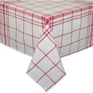 Food Network Woven Plaid Picnic Tablecloth, Red, 60X84