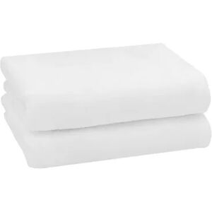 Linum Home Textiles 2-piece Turkish Cotton Ediree Hand Towel Set, White, 2 Pc Set