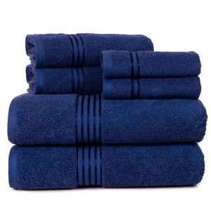 Portsmouth Home Hotel 6-piece Bath Towel Set, Blue, 6 Pc Set