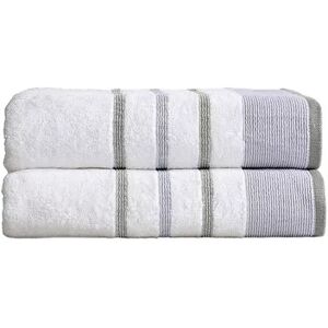 Great Bay Home Striped Cotton 2-pack Bath Towel Set, Multicolor, 2 Pc Set