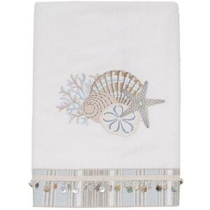 Avanti By the Sea Bath Towel, White