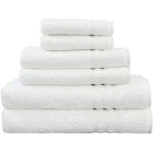 Linum Home Textiles Denzi 6-piece Towel Set, White