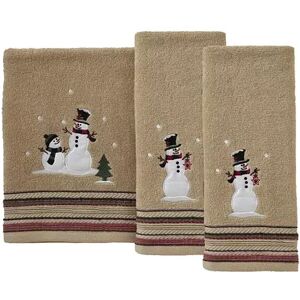 SKL Home Rustic Plaid 3-piece Towel Set, Multicolor, 3PC Set