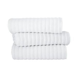 Classic Turkish Towels Genuine Cotton Soft Absorbent Brampton Bath Sheets 3 Piece Set, White