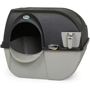 Omega Paw EL-RA20-1 Elite Roll 'N Clean Self Cleaning Litter Box, Large, Black, Multicolor