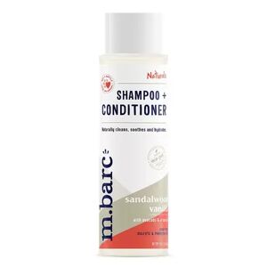m.barc 2-in-1 Shampoo and Conditioner - Sandalwood Vanilla, Multicolor, 16 FL Oz