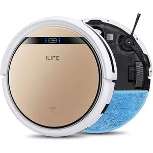 ILIFE V5s Pro Robot 2 in 1 Autonomous Vacuum for Hard Floor and Low Pile Carpet, Brt Blue