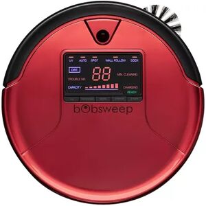 Bobsweep Pet Hair Robotic Vacuum Cleaner and Mop, Red