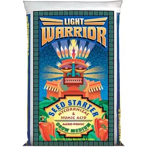 Fox Farm FoxFarm FX14023 Light Warrior Soilless Seed Germinator Starter Mix, 1 Cubic Foot, Black