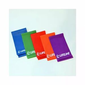 Escalade Sports LLFB-L5 Flat Band Level 5 - Pack of 6, Clrs