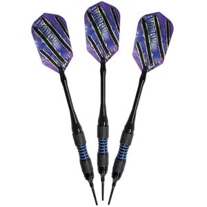 Viper Bobcat Color Rings 16-19 Gram Adjustable Soft Tip Dart Set, Blue, 19 GRAMS