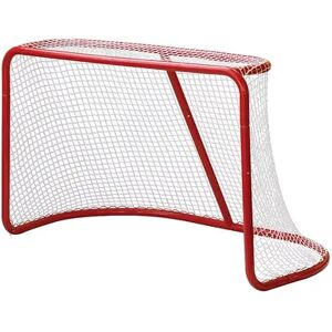 Champion Sports Deluxe Pro Hockey Goal, Red