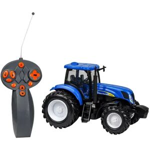 New Ray Remote Control 1:24 Scale New Holland T7.315 Farm Tractor, Multicolor