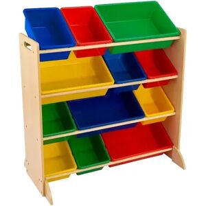 KidKraft Sort It & Store It Bin Unit, Multicolor