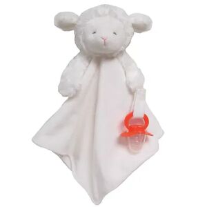 Carter's Lamb Plush Security Blanket with Pacifier Clip, Multicolor