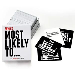 DSS Games Who's Most Likely To... Adult Card Game by DSS Games, Multicolor