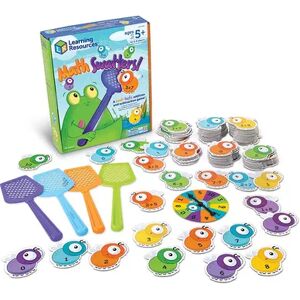 Learning Resources Math Swatters Addition & Subtraction STEM Early Education Game, Multicolor