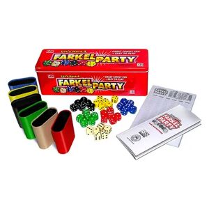 Legendary Games Let's Have A Farkel Party Dice Game, Multicolor