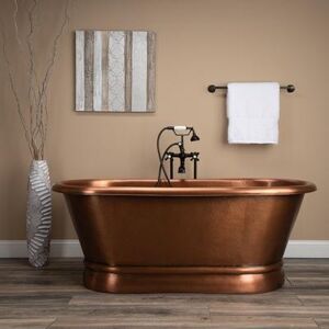 Randolph Morris Isabel 72 Inch Copper Freestanding Double Ended Bathtub - Medium Copper RMC15-M