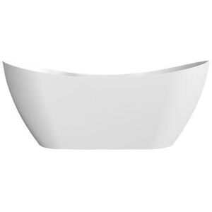 Randolph Morris Maxwell 71 Inch Acrylic Double Slipper Freestanding Tub RMD76-BN