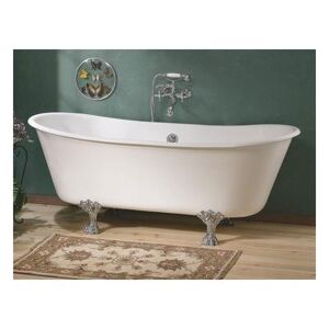 Cheviot Winchester 68 Inch Cast Iron Double Ended Clawfoot Tub - No Faucet Drillings 2122-WW-CH