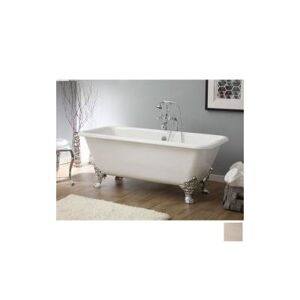 Cheviot Spencer Cast Iron 67 Inch Clawfoot Bathtub - Continuous Rolled Rim - No Faucet Drillings 2173-WW-BN