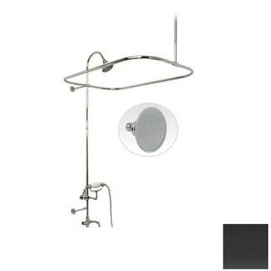 Randolph Morris 60 Inch End Mount Shower Conversion Kit with Handshower Cradle & Watering Can Shower Head RMSHOWERKIT5W-60ORB