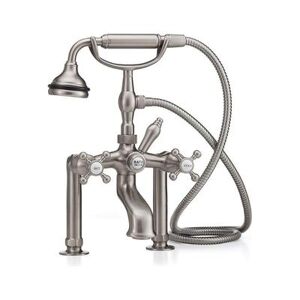 Cheviot Extra Tall Deck Mount Tub Faucet with Metal Hand Shower and Diverter - 6 Inch Centers 5127-CH