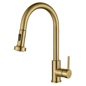 Randolph Morris Kitchen Faucet with Pull Out Spray RMX402-BB