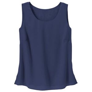 Drapers & Damons Draper's & Damon's Women's Flirty Solid Tank - Blue - S - Misses