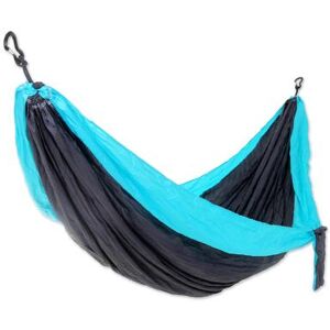 NOVICA Parachute hammock, 'Highland Dreams' (double)