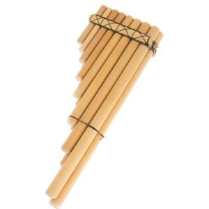 NOVICA Folk Sound,'Natural Cane Zampona Panpipe from Peru (14 in.)'