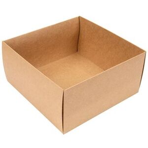 ClearBags "Kraft Paper Box Bottoms 25 Pack 6"" x 3"" x 6"""