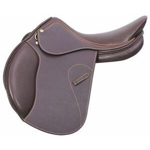 Henri De Rivel Memor - X Close Contact Saddle with Memory Foam Seat - 18 - Regular - Australian Nut - Smartpak