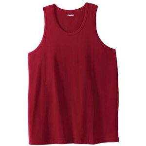 Plus Size Women's Shrink-Less™ Lightweight Tank by KingSize in Rich Burgundy (Size 3XL) Shirt