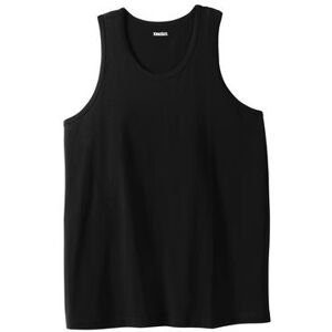 Plus Size Women's Shrink-Less™ Lightweight Tank by KingSize in Black (Size XL) Shirt