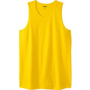 Plus Size Women's Shrink-Less™ Lightweight Tank by KingSize in Cyber Yellow (Size 5XL) Shirt