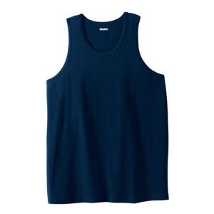 Plus Size Women's Shrink-Less™ Lightweight Tank by KingSize in Navy (Size 4XL) Shirt