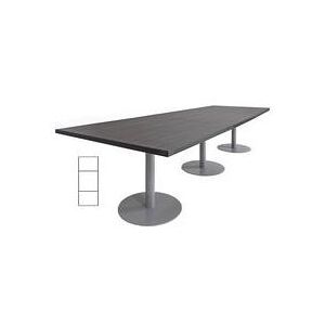 10' x 4' Rectangular Disc Base Conference Table