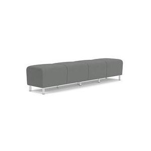 Ravenna 4 Seat Bench in Standard Fabric or Vinyl